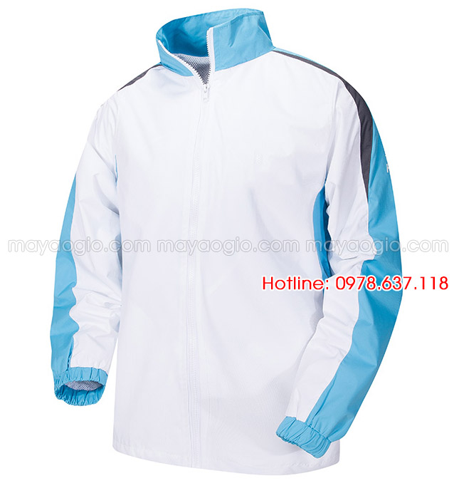 Áo gió đồng phục AGDP16 | Cơ sở in áo gió giá rẻ tại Trà Vinh | May ao gio